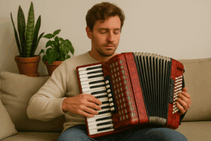 El arte de tocar acordeón