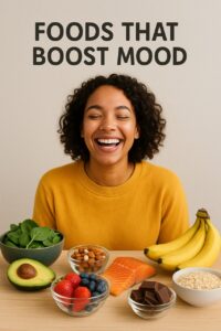 Comer y sonreír: alimentos que levantan el ánimo de forma natural