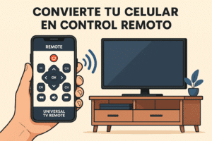 Tu celular tu nuevo mando maestro