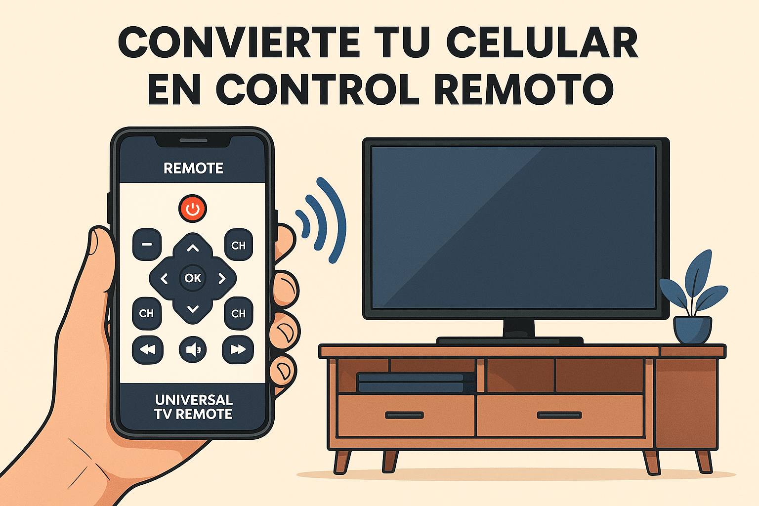 Tu celular tu nuevo mando maestro